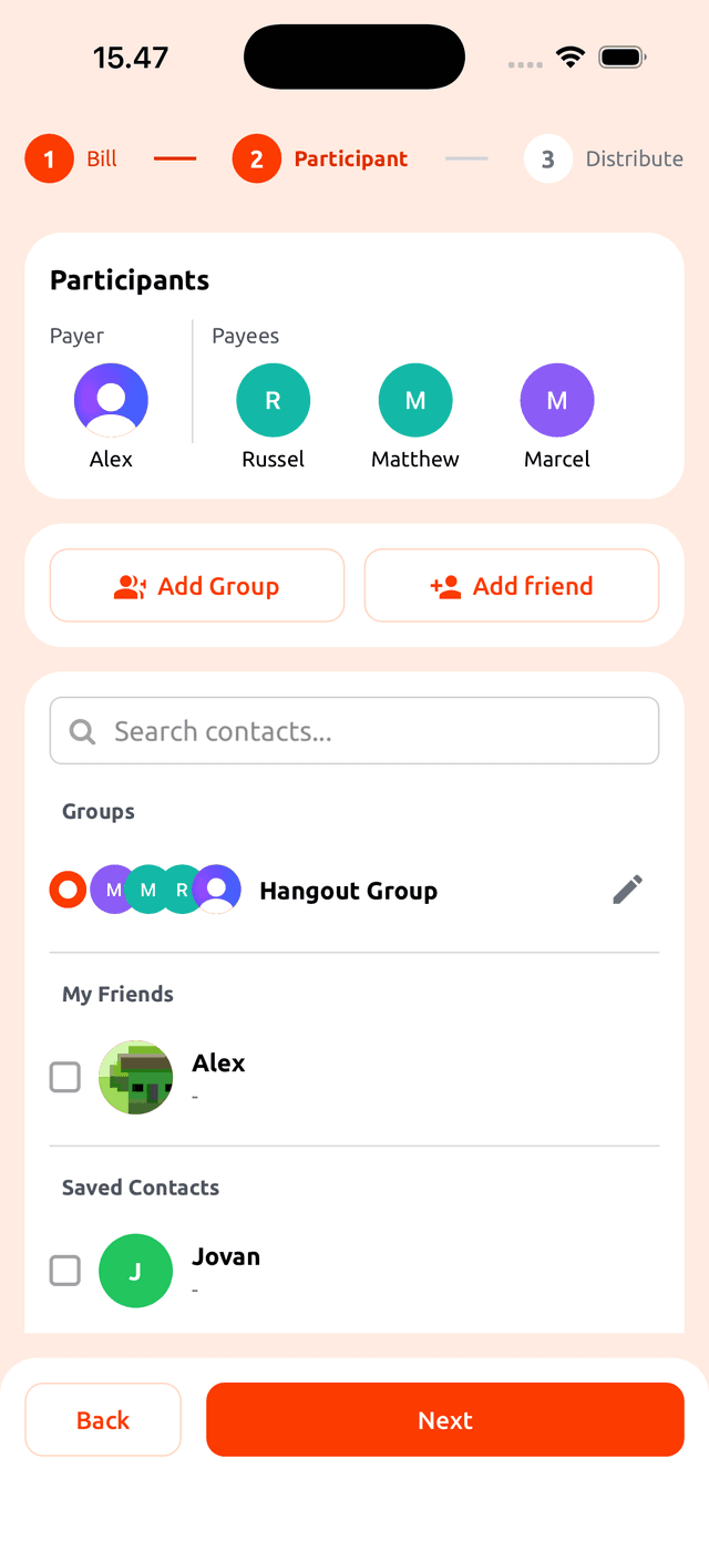 Add your crew